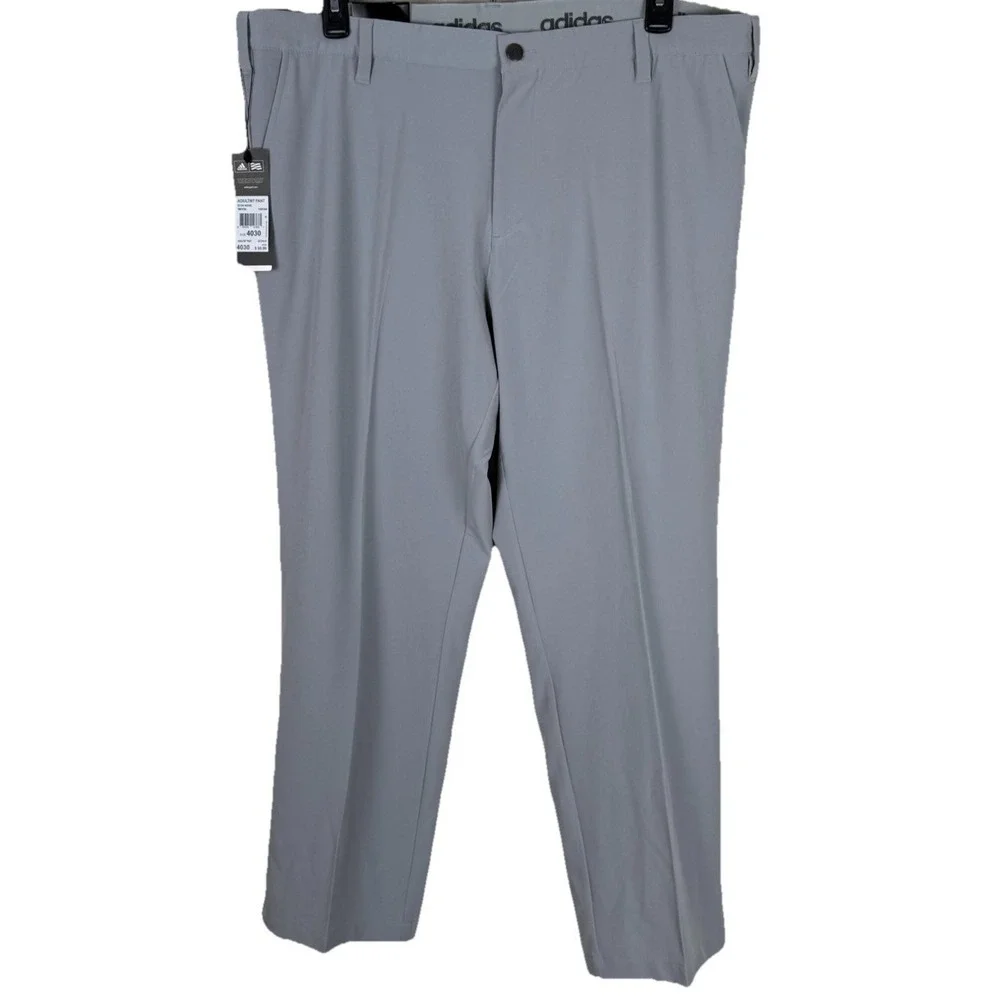 Adidas Golf Pants Mens 40x30‎ Gray Ultimate 365 Tapered Fit Performance Stretch